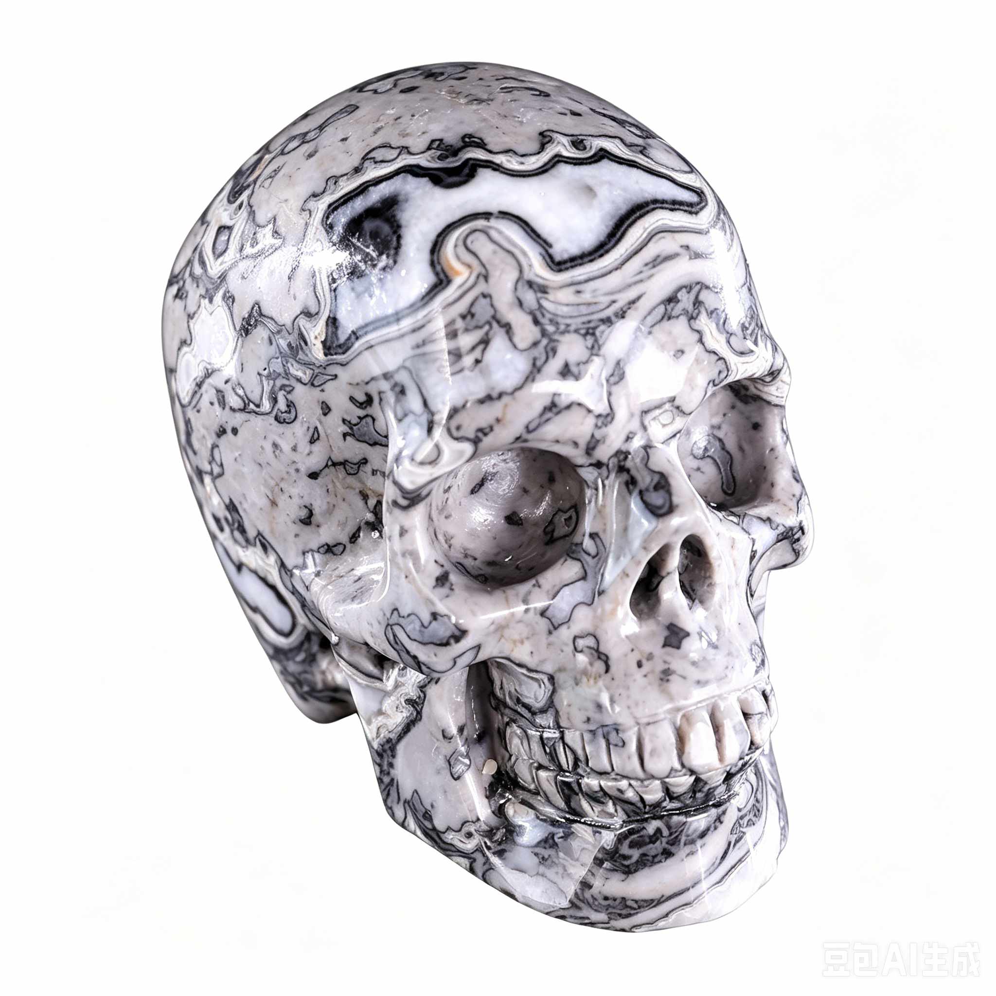 Alternative Home Decor Gemstone Skull